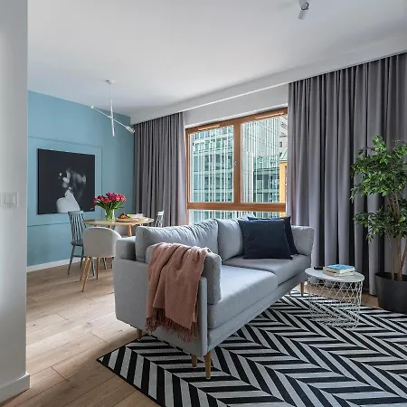 Апартаменти Yoursecondflat Grzybowska Metropoint Варшава